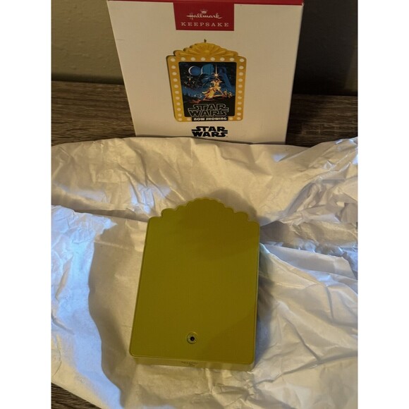 2023 Hallmark Keepsake Star Wars: A New Hope, Now Showing, Ornament Light Up NEW - Picture 7 of 9